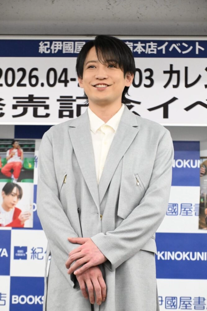 「陳内将2026.04-2027.03カレンダーブック」発売記念イベント