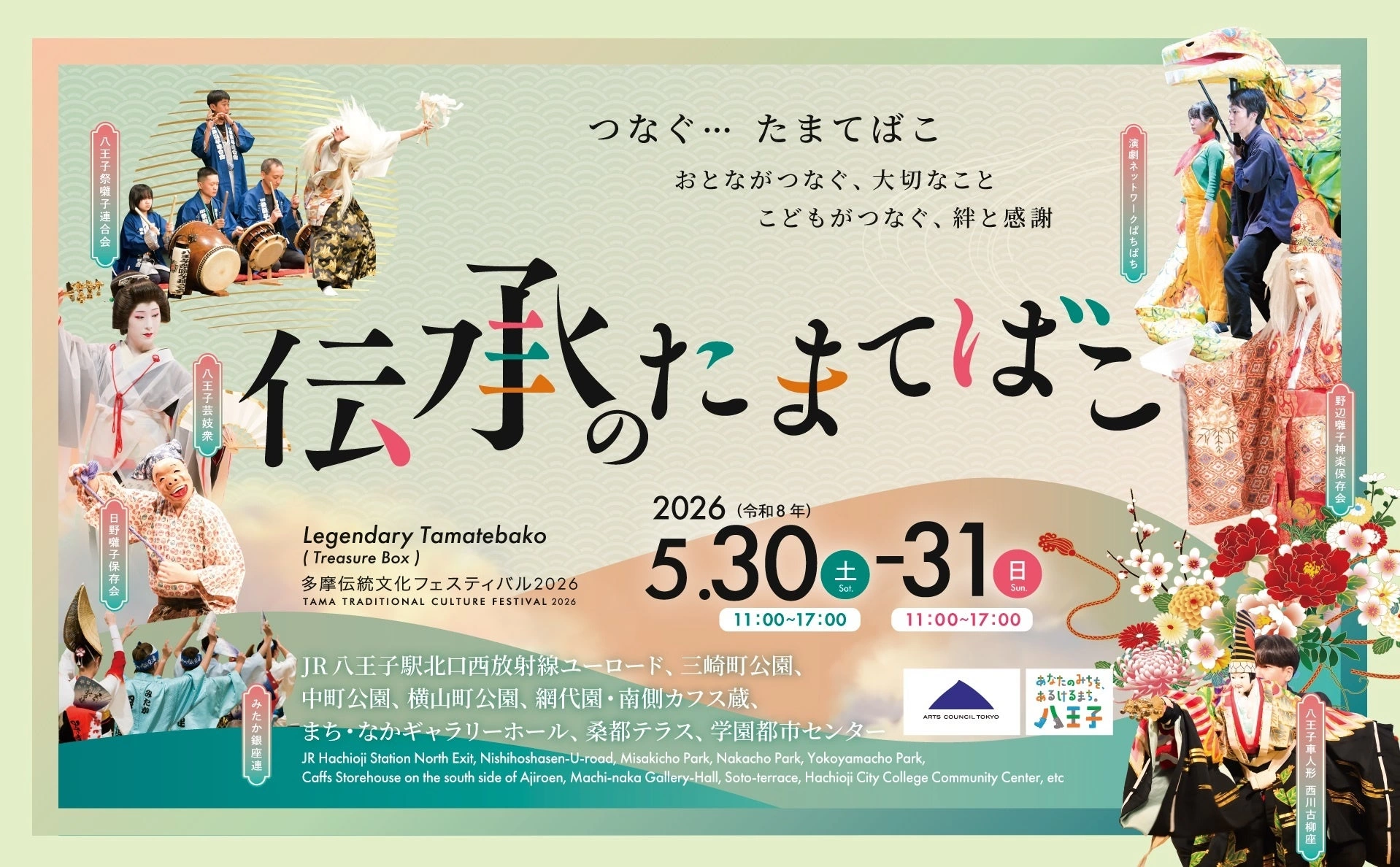 伝承のたまてばこ～多摩伝統文化フェスティバル2026～