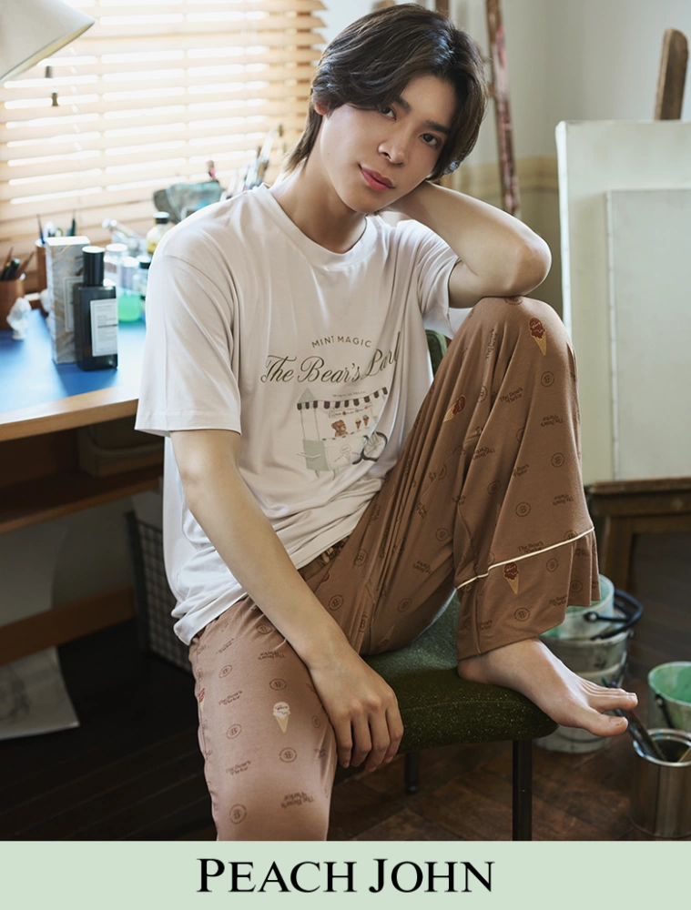 松島聡 × PEACH JOHN