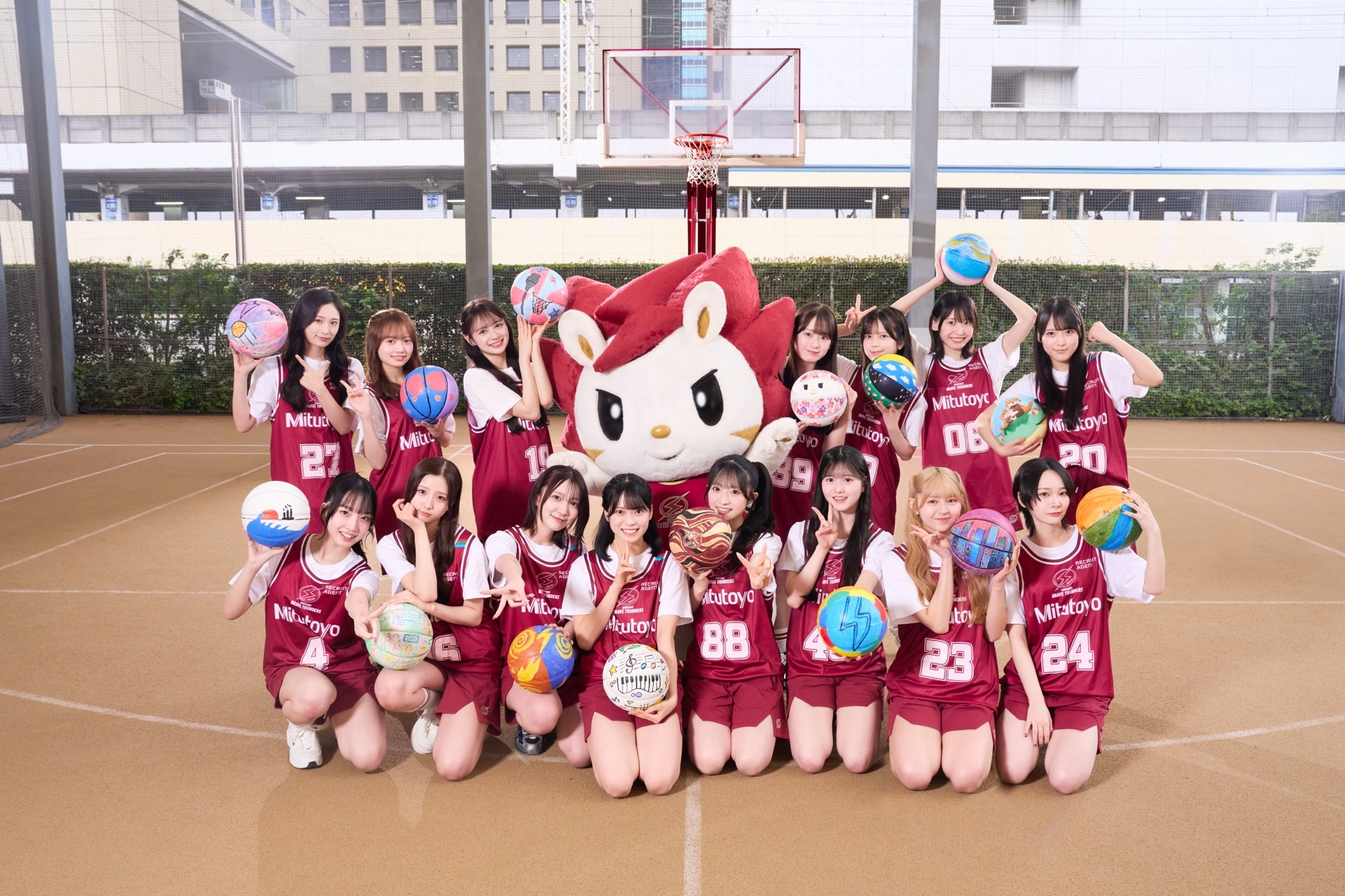 川崎ブレイブサンダース × AKB48 コラボプロジェクト「バスケのある街、川崎」