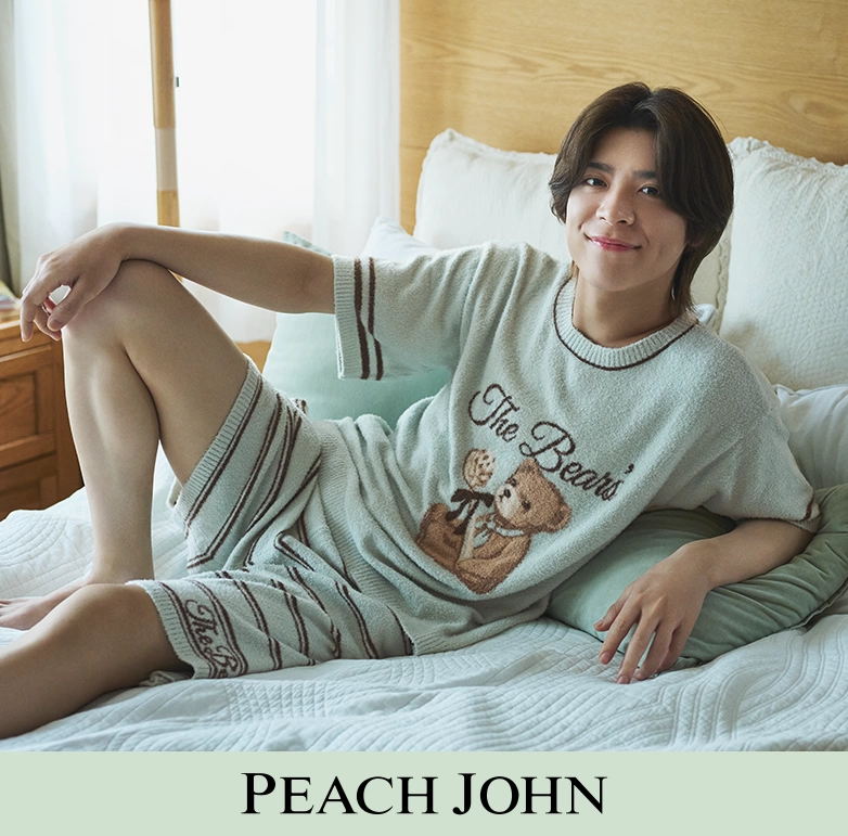 松島聡 × PEACH JOHN
