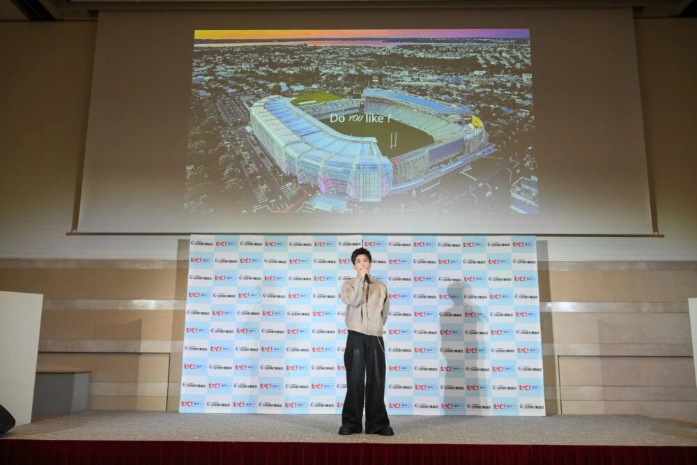 海外旅行2,000万に向けた共同記者会見