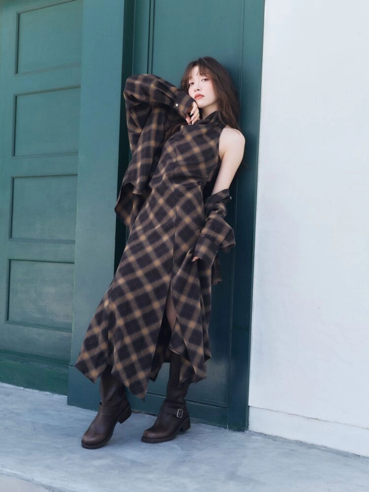 LILY BROWN 2026 Autumn Collection PRE ORDER Vintage Feature Dress Beyond the Layers feat. Sakura Saiga