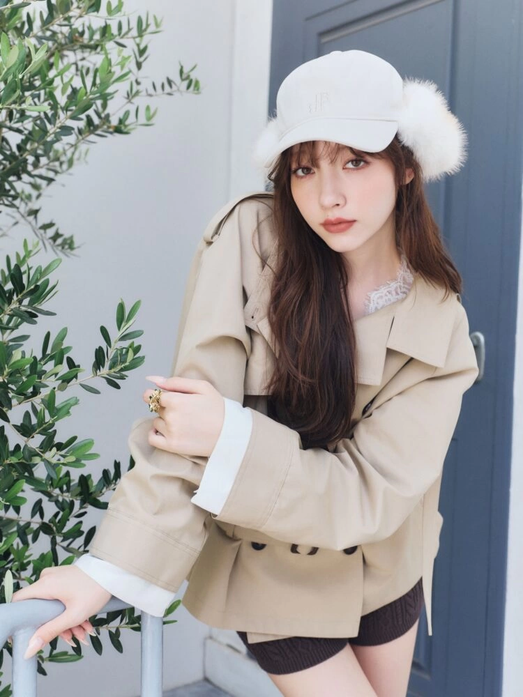 LILY BROWN 2026 Autumn Collection PRE ORDER Vintage Feature Dress Beyond the Layers feat. Sakura Saiga