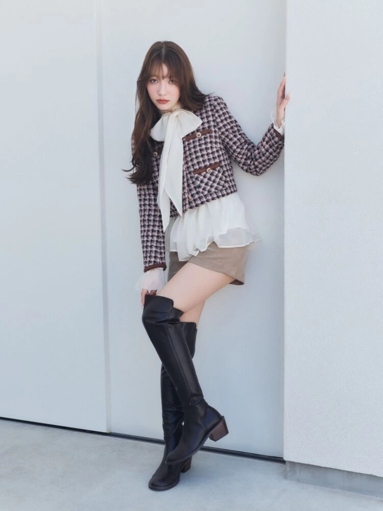 LILY BROWN 2026 Autumn Collection PRE ORDER Vintage Feature Dress Beyond the Layers feat. Sakura Saiga