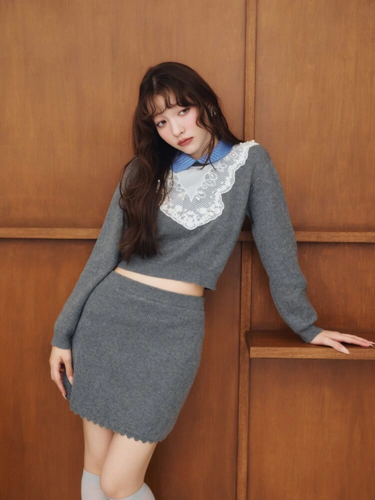 LILY BROWN 2026 Autumn Collection PRE ORDER Vintage Feature Dress Beyond the Layers feat. Sakura Saiga