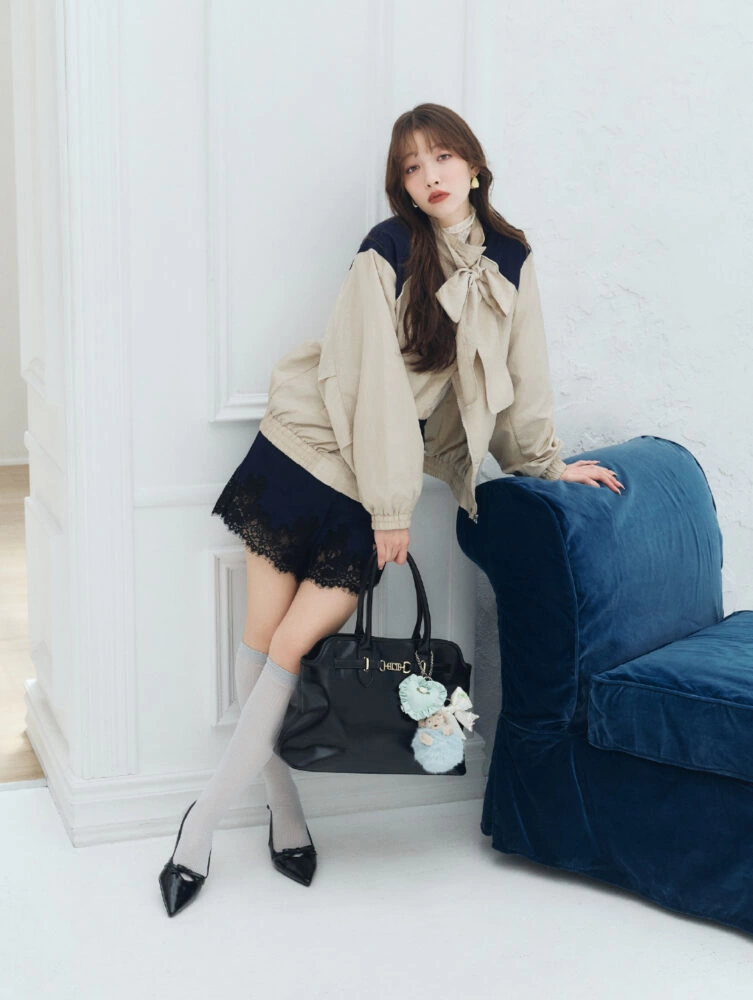LILY BROWN 2026 Autumn Collection PRE ORDER Vintage Feature Dress Beyond the Layers feat. Sakura Saiga