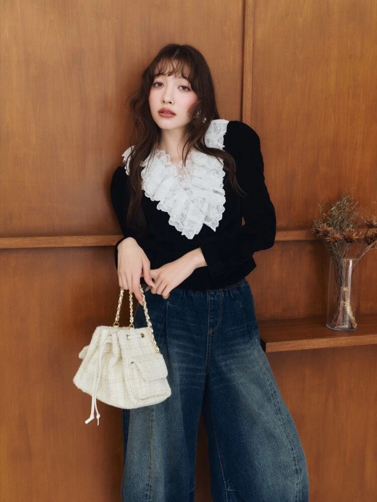 LILY BROWN 2026 Autumn Collection PRE ORDER Vintage Feature Dress Beyond the Layers feat. Sakura Saiga