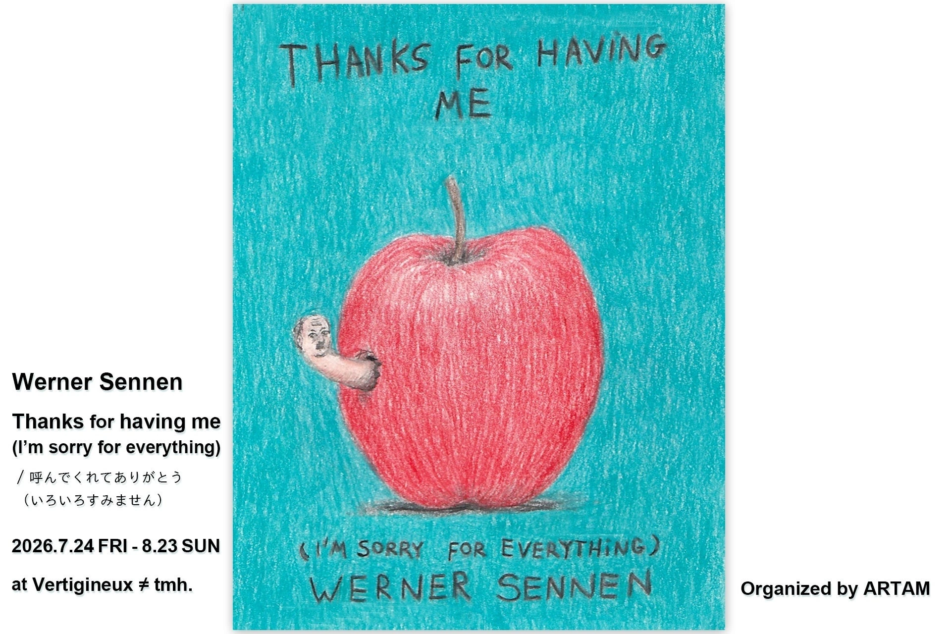 Werner Sennen - Thanks for having me-I'm sorry for everything-