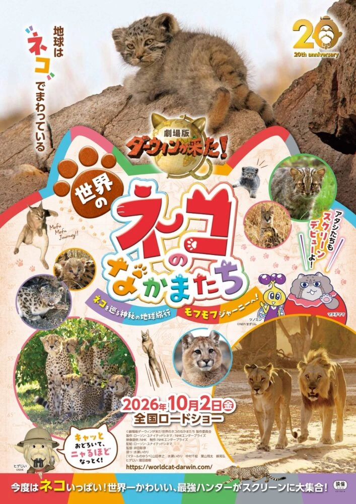 劇場版ダーウィンが来た!世界のネコのなかまたち
