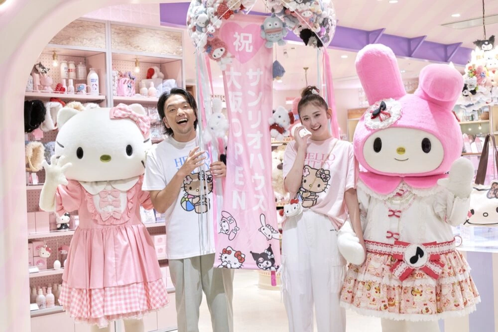sanrio houseルクア大阪店オープンイベント