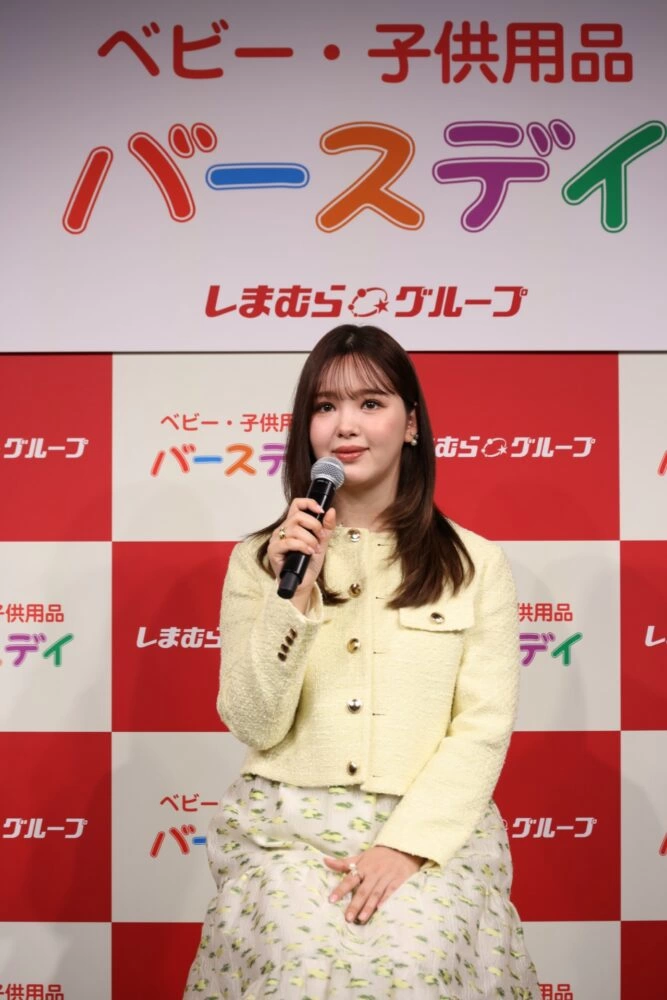 しまむらグループ「バースデイ」アンバサダー就任会見&WebCM発表会