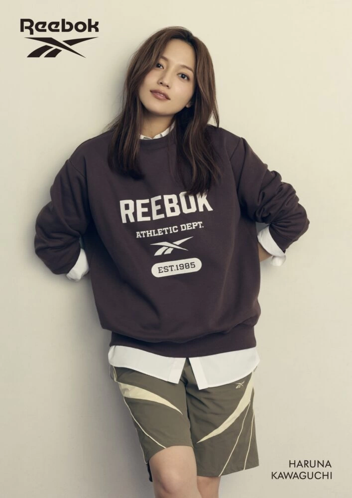 Reebokアンバサダー・川口春奈