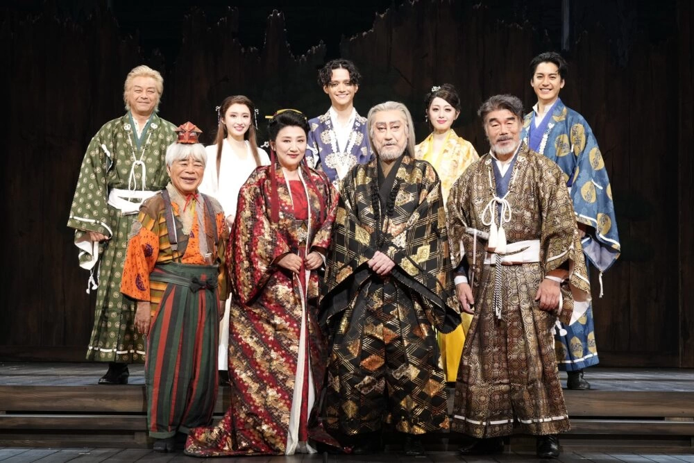 『リア王』囲み取材・公開ゲネプロ