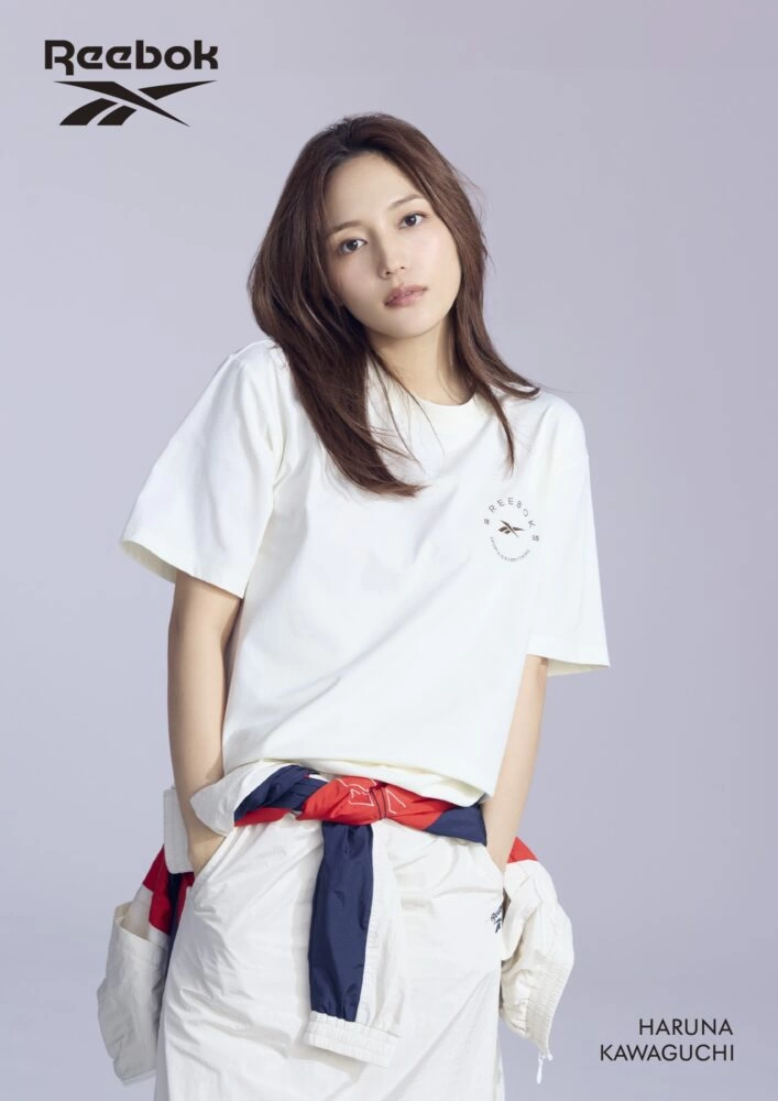 Reebokアンバサダー・川口春奈